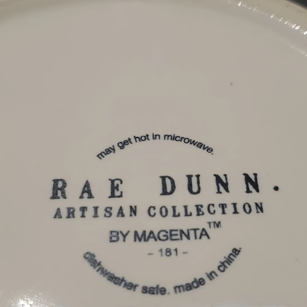 Rae Dunn Feed Me Cat/Dog Bowl